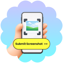 Select [ Submit screenshot ] below and attach your screenshot and hit “Submit” to enter